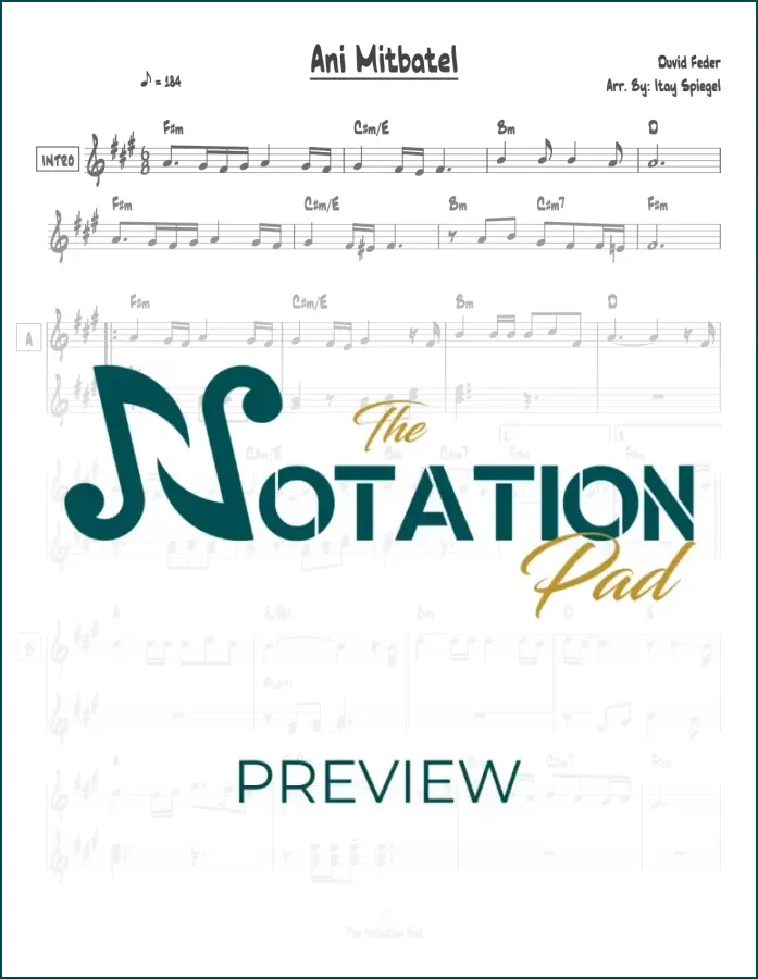 Ani Mitbatel - 2-Liner - Sheet Music