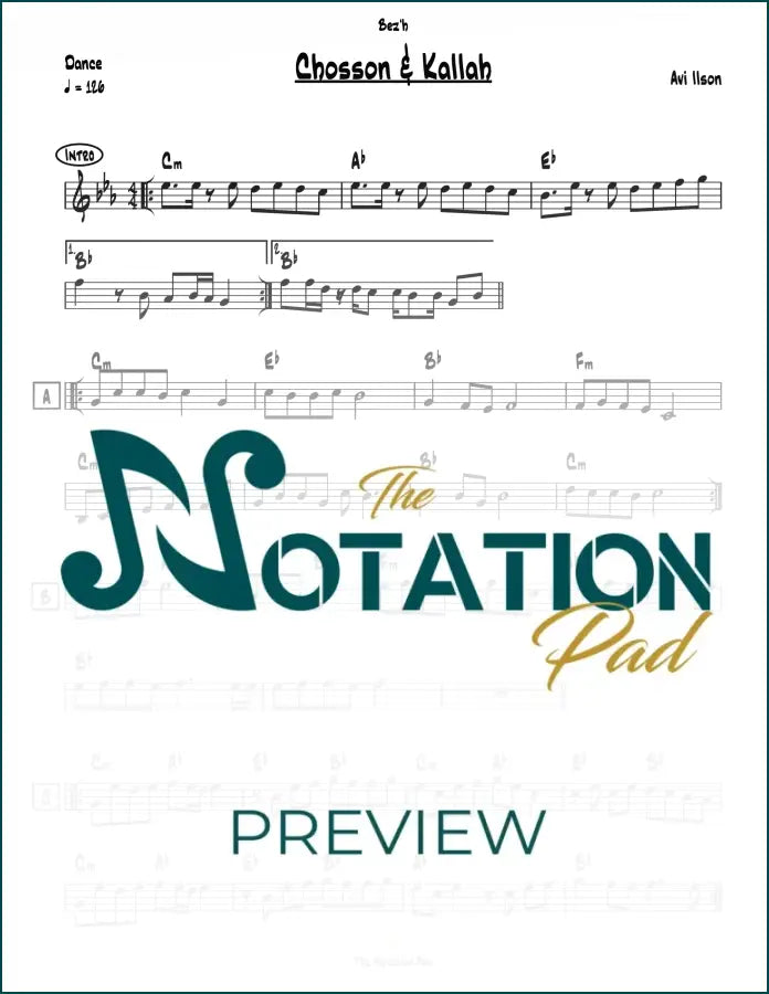 Chosson & Kallah Lead Sheet Sheet Music