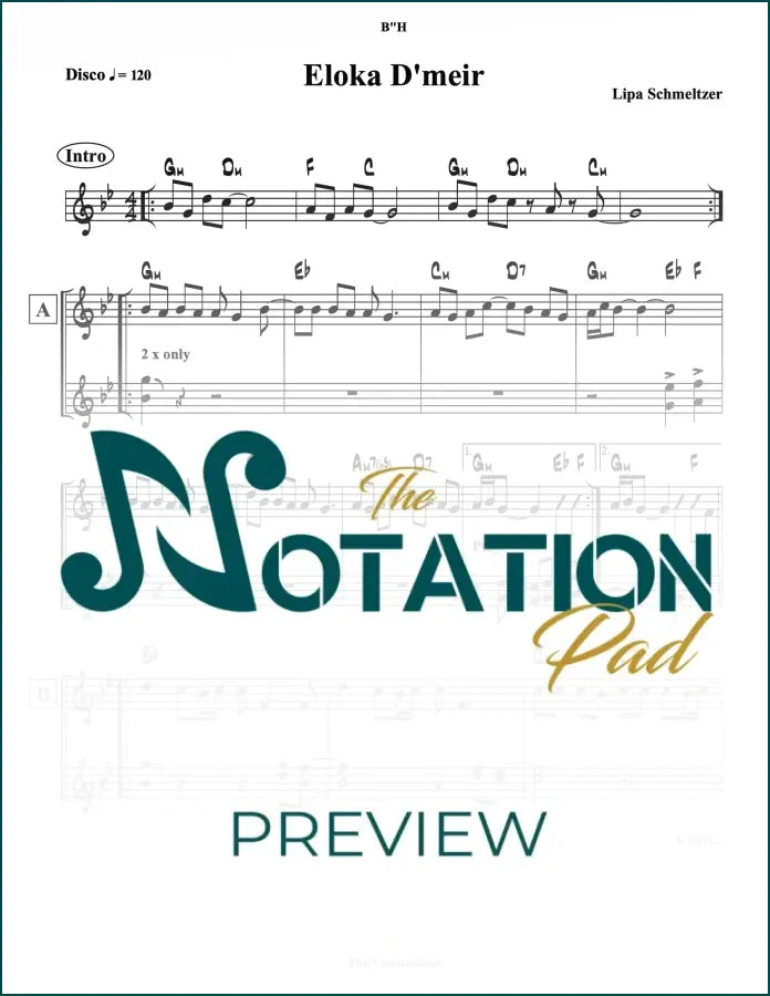 Eloka D’meir - Lipa 2-Liner Sheet Music