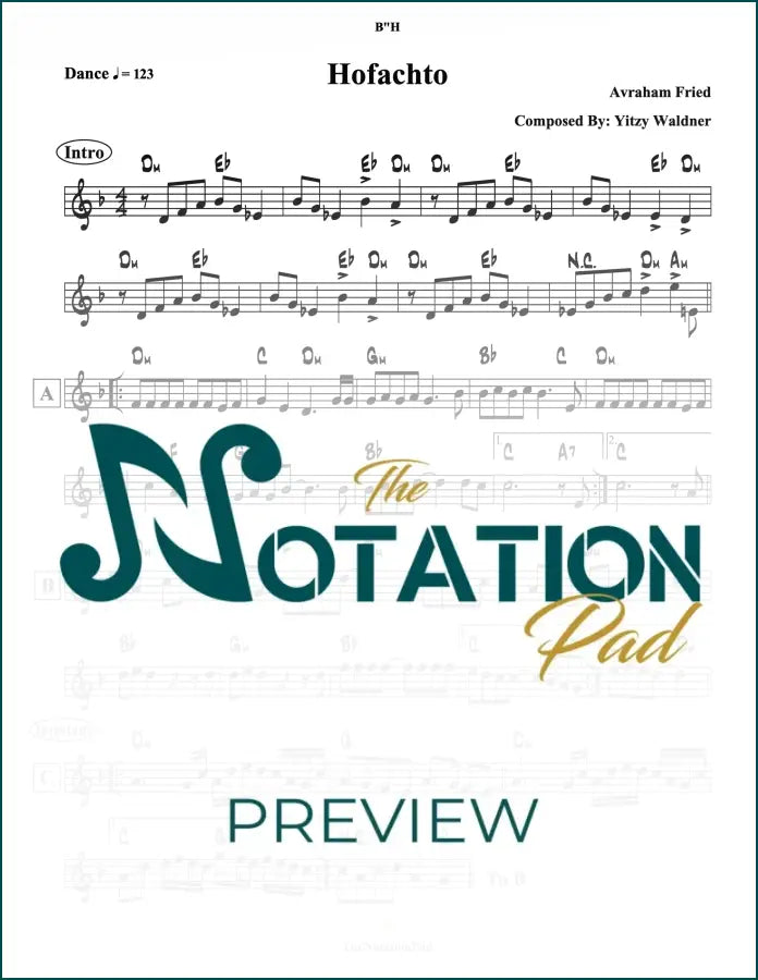 Hofachto - Fried Lead Sheet Sheet Music