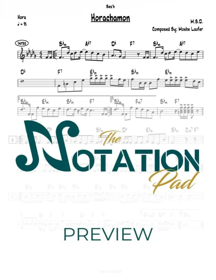 Horachamon Lead Sheet Sheet Music