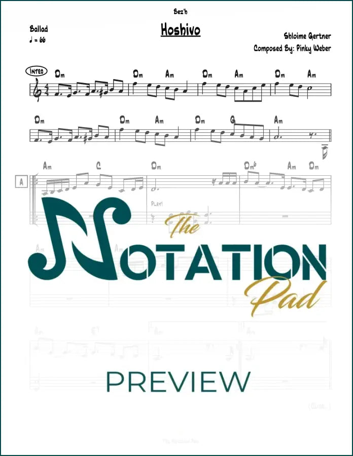 Hoshivo - Gertner - 2-Liner - Sheet Music