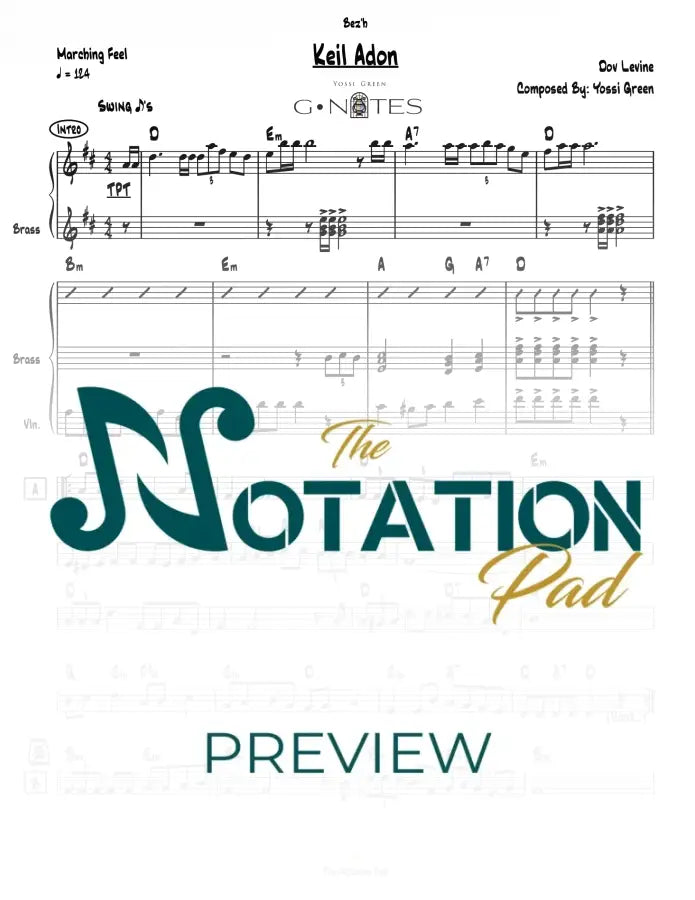 Keil Adon Lead Sheet Sheet Music