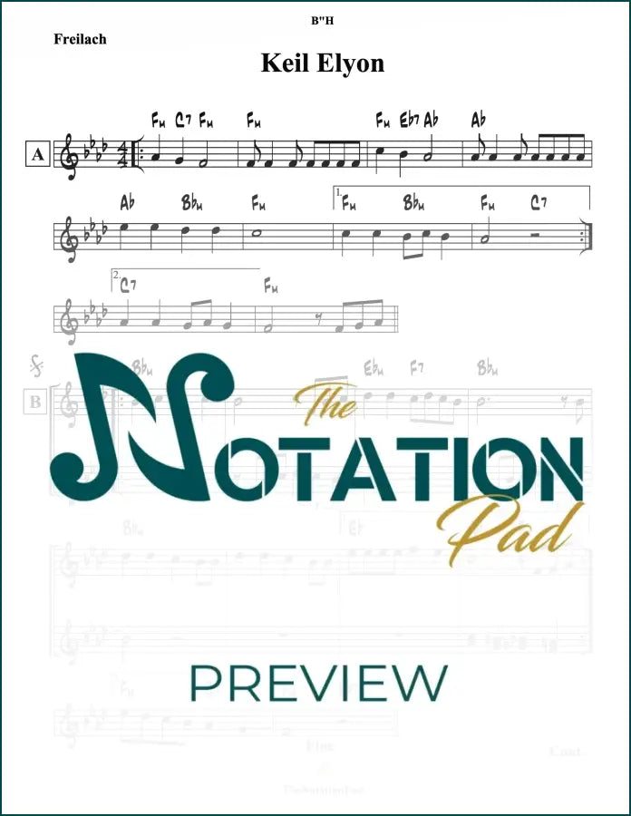 Keil Elyon 2-Liner Sheet Music