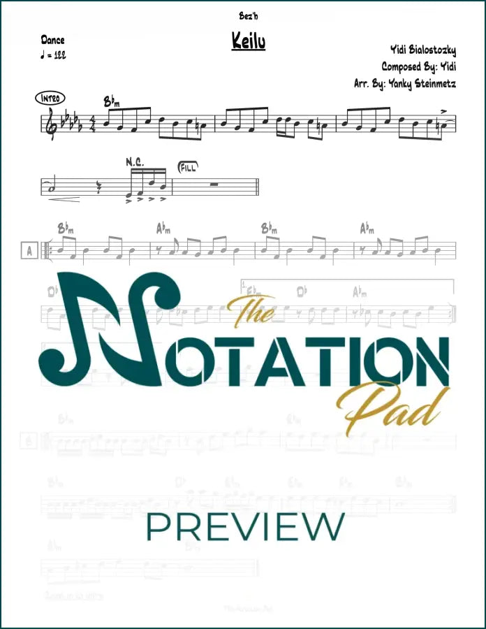 Keilu - Bialostozky Lead Sheet Sheet Music
