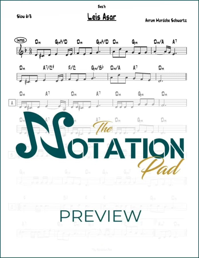 Leis Asar Lead Sheet Sheet Music