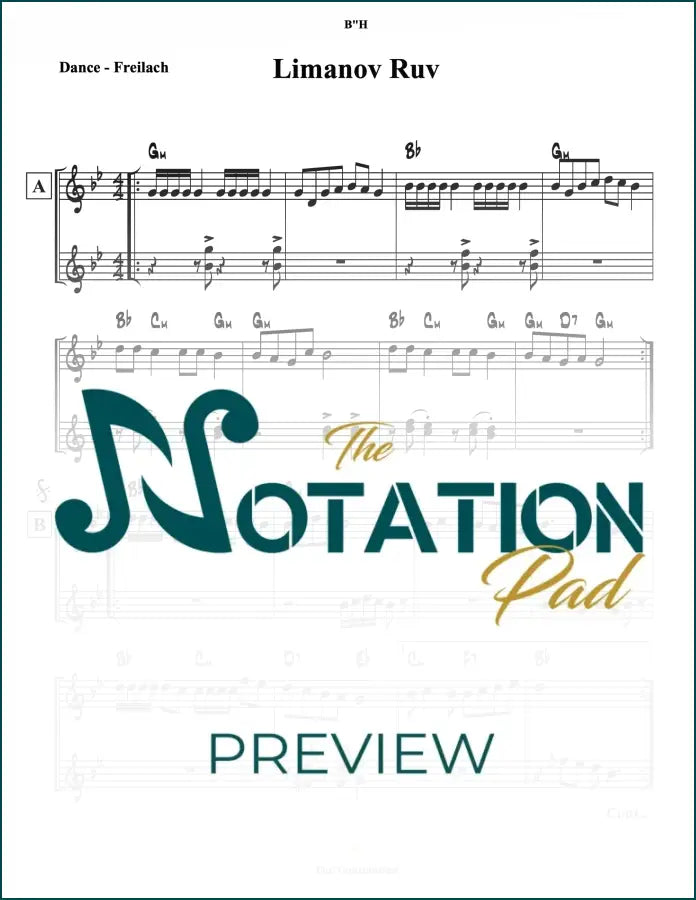 Limanov Ruv 2-Liner Sheet Music