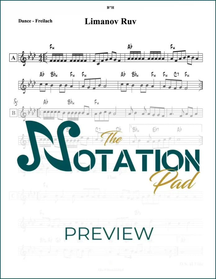 Limanov Ruv Lead Sheet Sheet Music