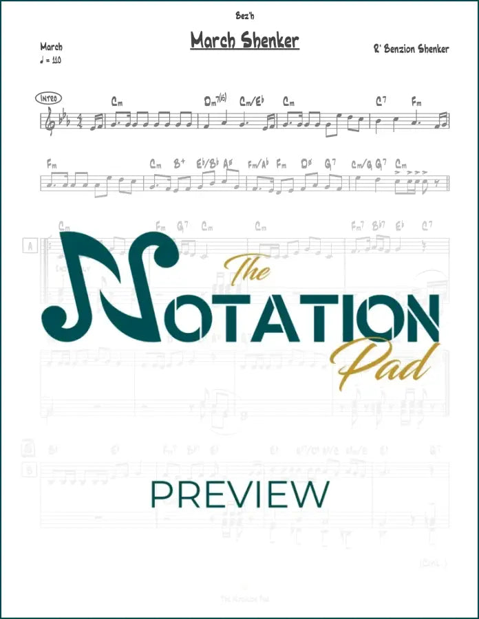 March Shenker - 2-Liner - Sheet Music