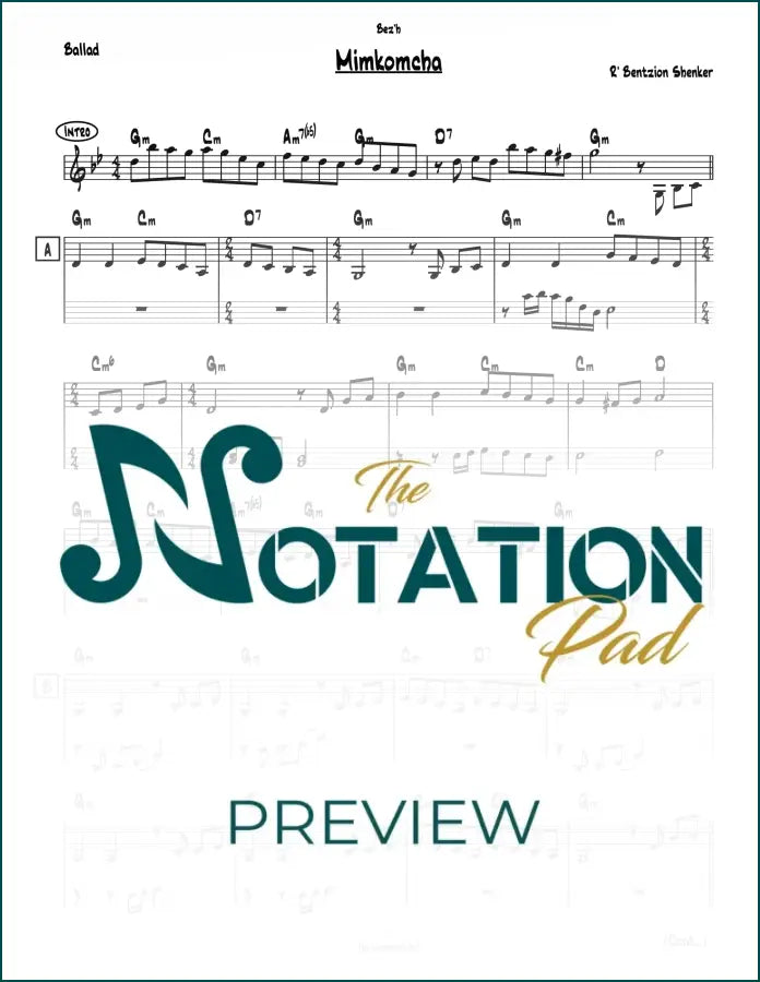 Mimkomcha 2-Liner Sheet Music