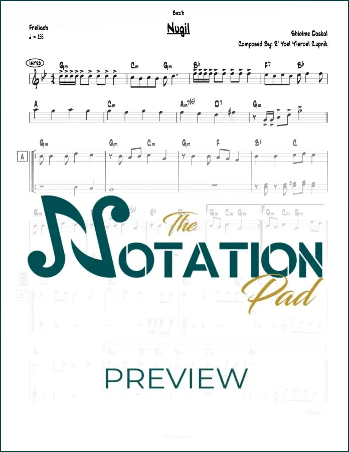 Nagil Vnasis 2-Liner Sheet Music