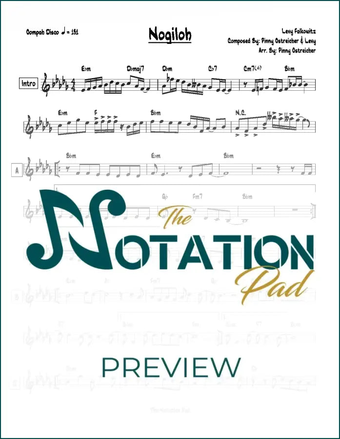 Nogiloh - Falkowitz Lead Sheet Sheet Music