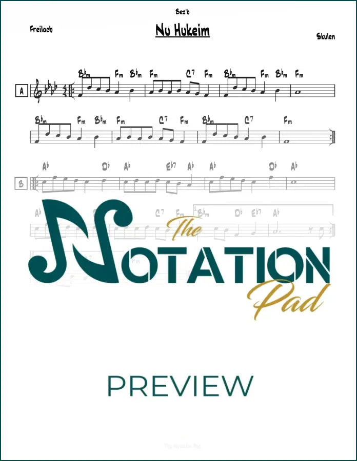 Nu Hukeim - Skulen Lead Sheet Sheet Music