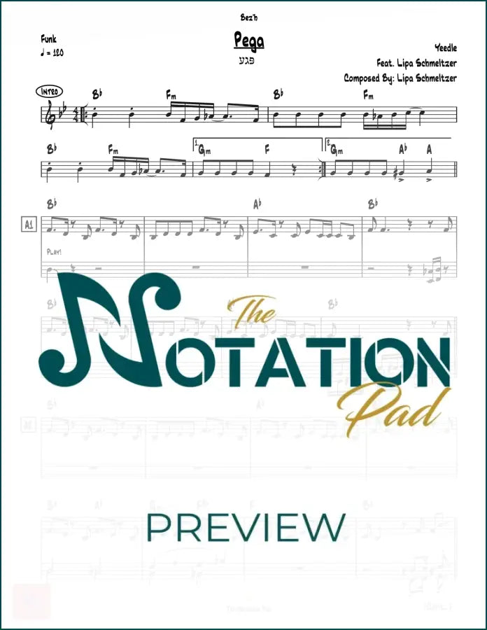 Pega 2-Liner Sheet Music