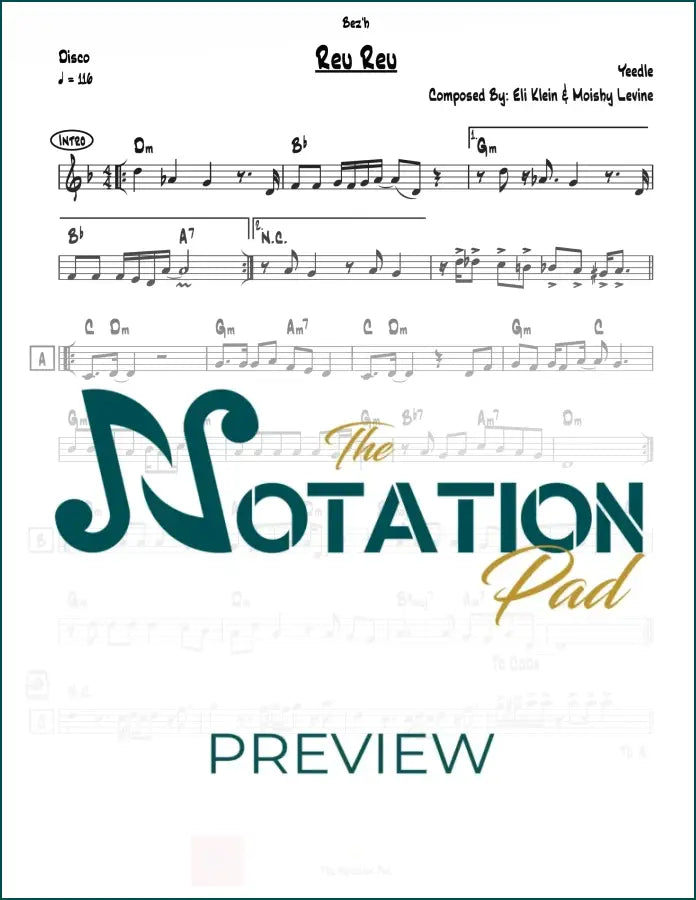 Reu Reu Lead Sheet Sheet Music