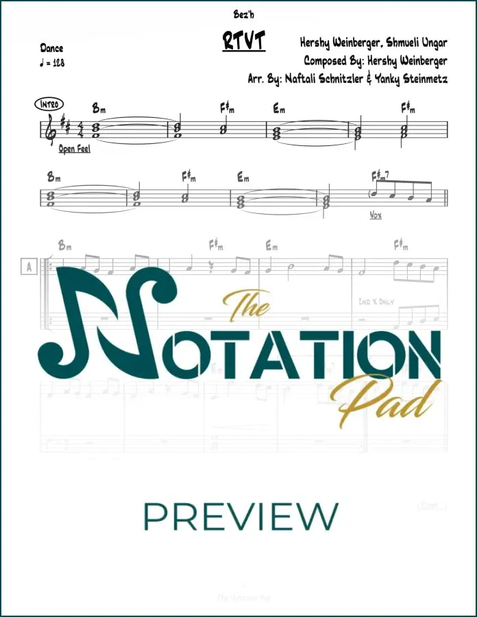 RTVT - Weinberger - 2-Liner - Sheet Music