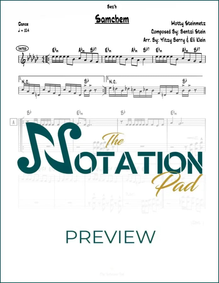 Samchem 2-Liner Sheet Music