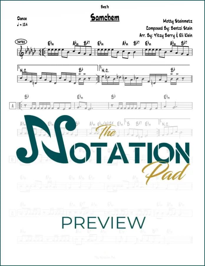 Samchem Lead Sheet Sheet Music