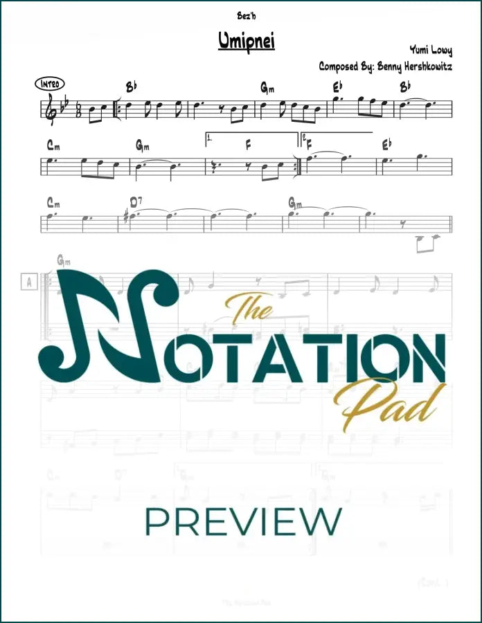 Umipnei 2-Liner Sheet Music
