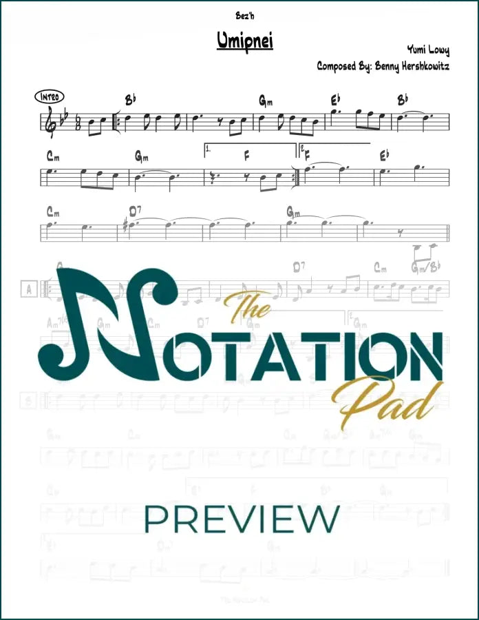 Umipnei Lead Sheet Sheet Music