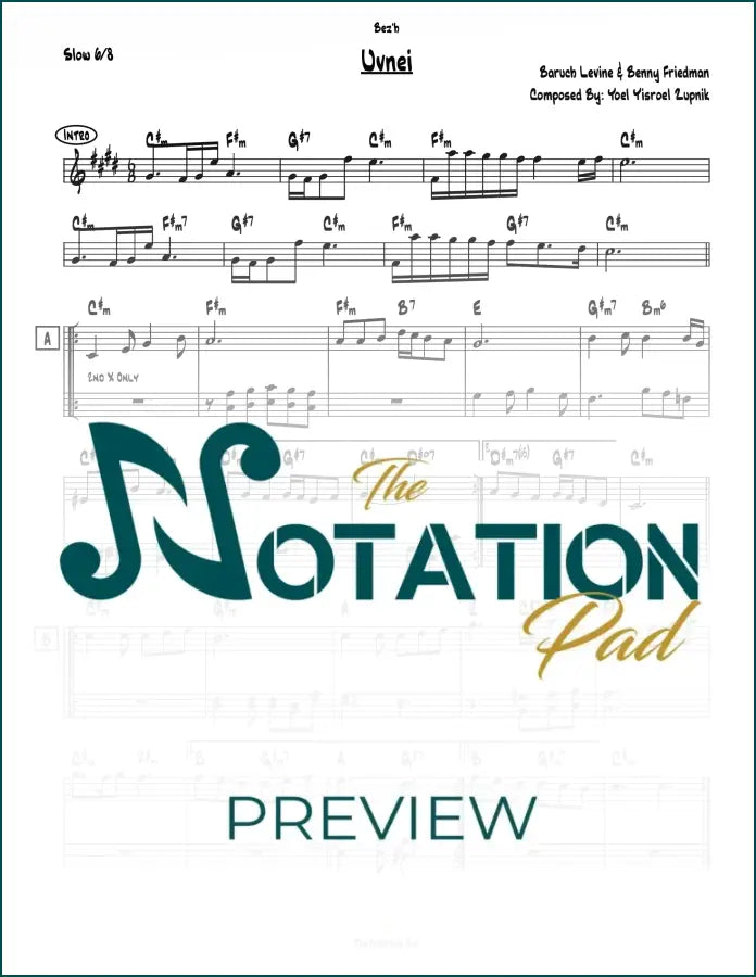 Uvnei 2-Liner Sheet Music