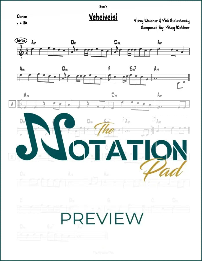 Veheveisi Lead Sheet Sheet Music