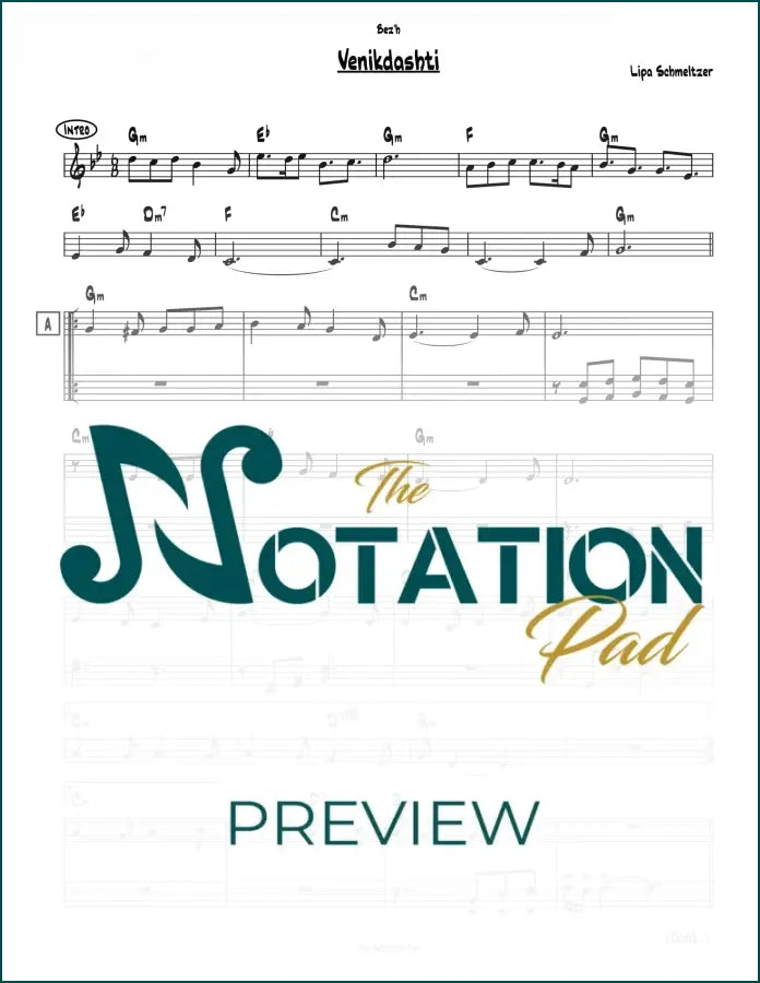 Venikdashti 2-Liner Sheet Music