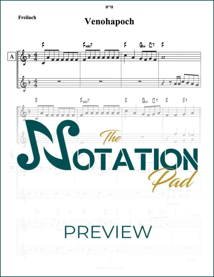 Venohapoch 2-Liner Sheet Music