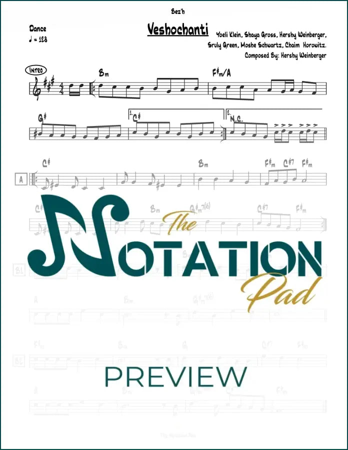 Veshochanti Lead Sheet Sheet Music