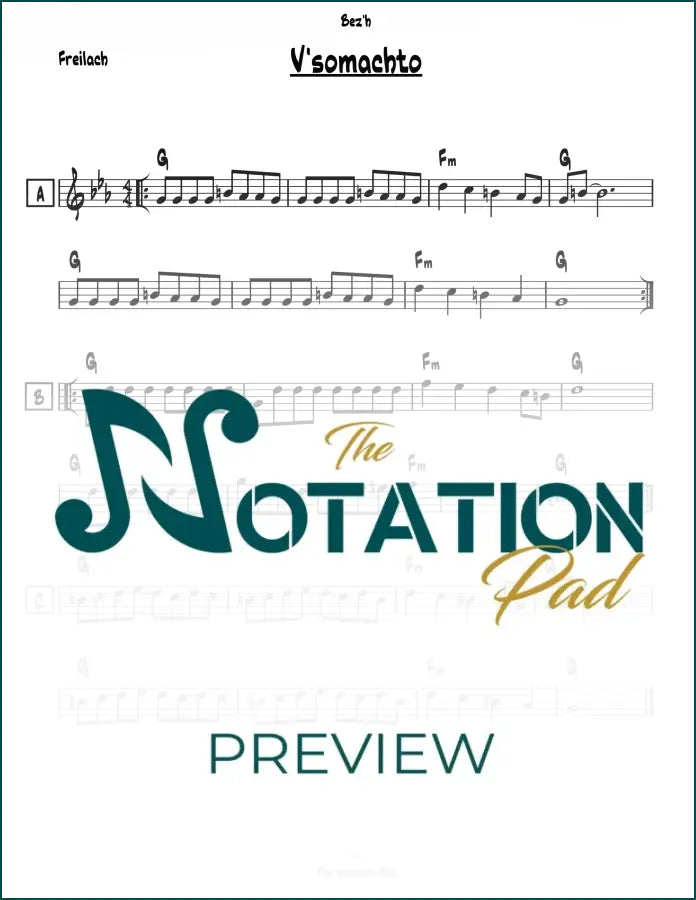 Vesomachto 2 Lead Sheet Sheet Music