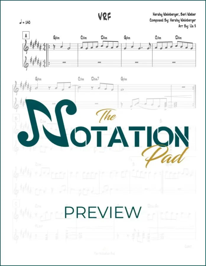 VRF - Beri / Hershy - 2-Liner - Sheet Music