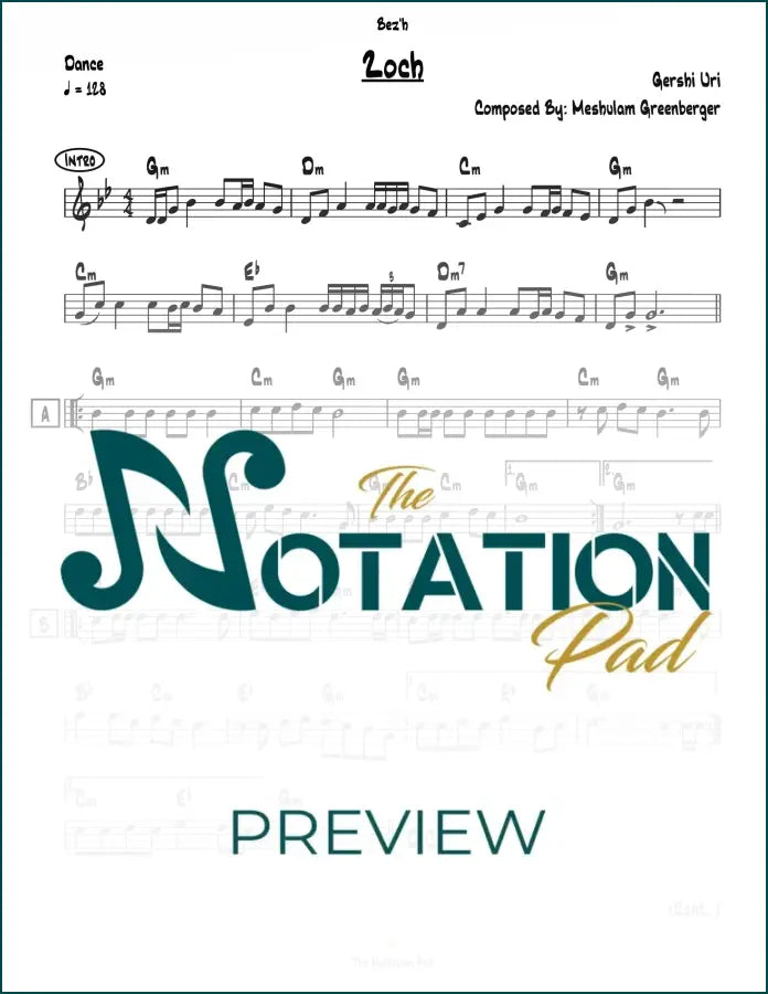 Zoch - Uri Lead Sheet Sheet Music